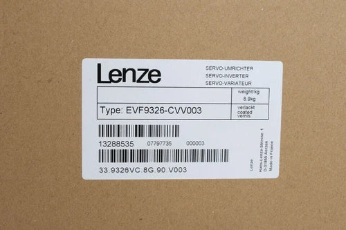 EVF9326-CVV003 IPCS  Sealed Lenze Servo Inverter EVF9326-CVV003