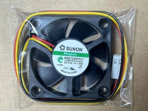 1pc    3-wire Cooling Fan KDE1245PFV1 4.5CM 4510 12V 1.8W