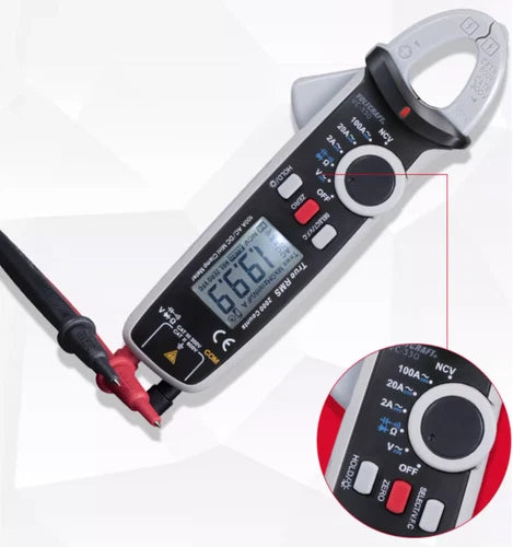 1PC  Clamp meter Digital ammeter AC current clamp  VC330SE