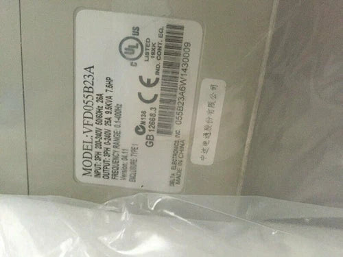 1PC  Delta VFD055B23A Frequency Inverter Drive 5.5kw/220v Free delivery