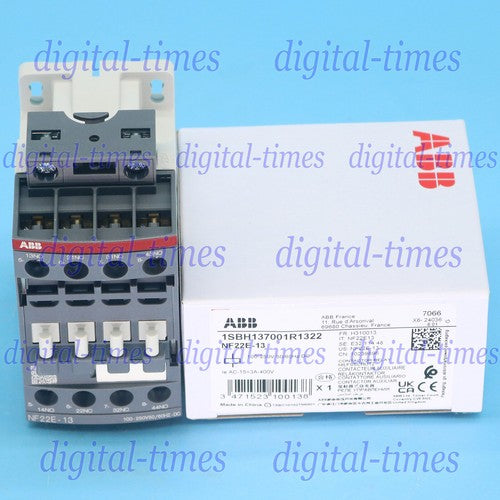 ABB  one in box NF22E-13 1SBH137001R1322 100-250V50/60HZ-DC Contactor Relay