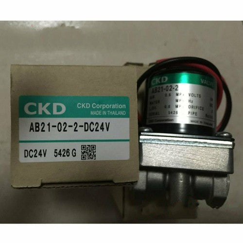 One For CKD  AB21-02-2-DC24V Solenoid Valve Free Shipping
