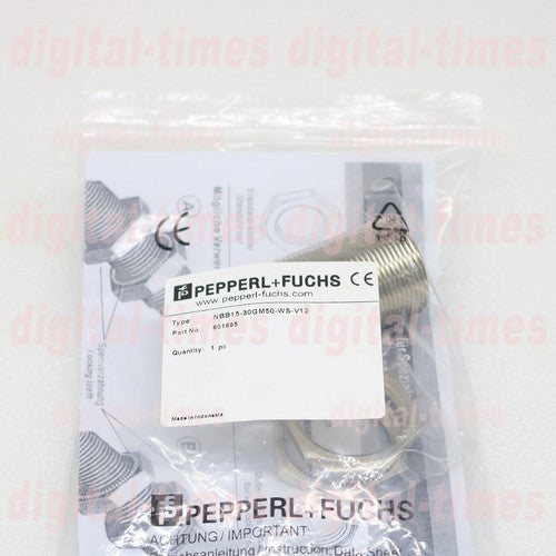Proximity Switch Pepperl+Fuchs NBB15-30GM50-WS-V12 Fast shipping#LJ