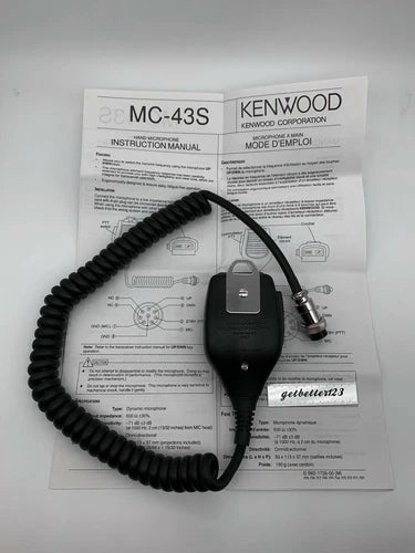 1pc For Dynamic Hand Fist Microphone Up/Down Button Amateur Radio   mc-43s