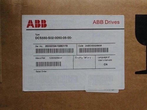 1 pcs ABB DC Speed Regulator DCS550-S02-0050-05-00-00
