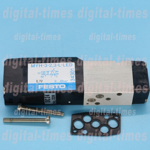 1PC  FESTO solenoid valve MYH-3-2,3-L-LED 34301 Free Shipping