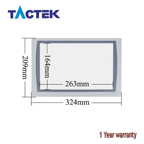 1SET for MTI-15-68-002 PN-267990 REV.06 with Overlay Foil Touch Screen Panel