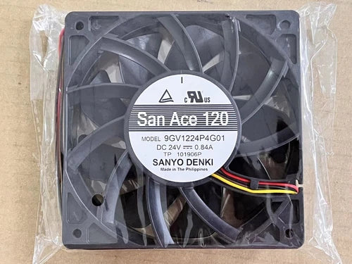 1pc  model: 9GV1224P4G01 cooling fan  24v 0.84A 4-wire