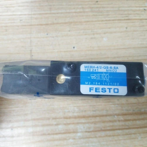 1PC   MEBH-4/2-QS-6-SA  solenoid valve