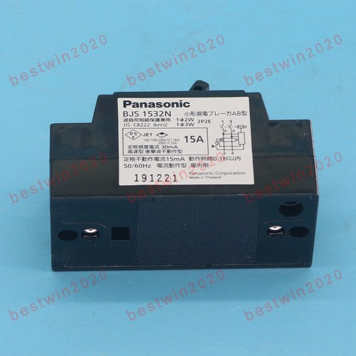 For PANASONIC BJS1532N 2P 15A  Earth Leakage Switch Free Shipping