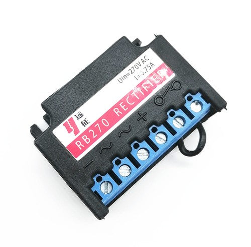 RB270 270V-0.75A (six-terminal) Motor Brake Rectifier YEJ Motor Brake Rectifier