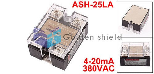 ASH-25LA Single Phase Solid State Intelligent Relay 4-20mA to 380VAC 25AKd