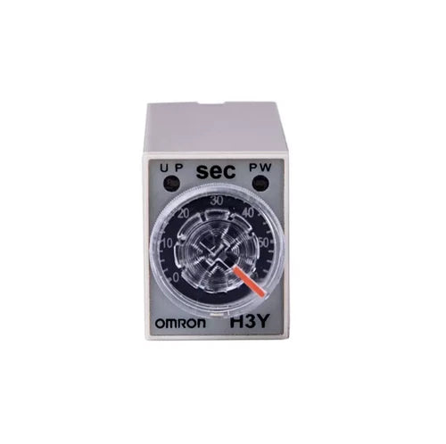 1PC   Timer Relay 12VDC 24VDC 110VAC 220VAC H3Y-4 H3Y4