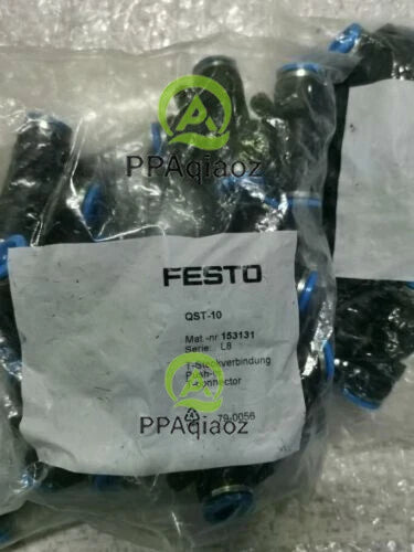 10PC  FESTO QST-10 153131 Fittings QST10 Free Shipping