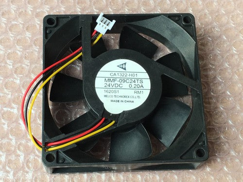 Mitsubishi A540 inverter cooling fan CA1322-H01 MMF-09C24TS-RM1 24V 0.20A 9225