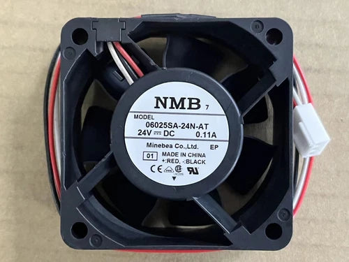 1PC  0.11A three-wire 60 * 60 * 25 equipment fan  06025SA-24N-AT 24V
