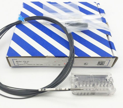SUNX FD-31 FD31 Diffuse Reflective Fiber Optic Cable- M3 Threaded Barrel-R2 2mm