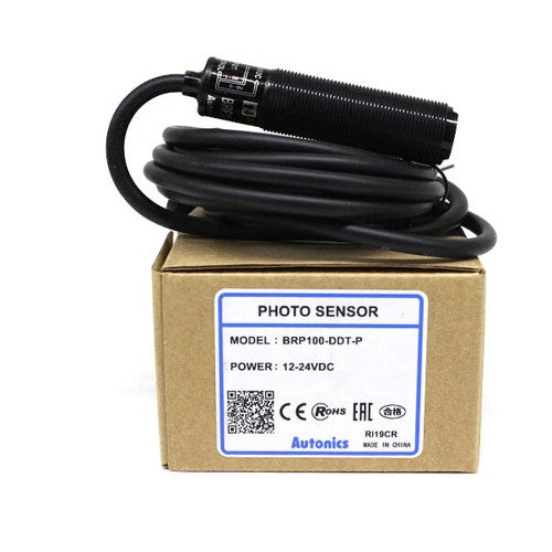 Autonics BRP100-DDT-P Photoelectric Sensors Cylindrical Type PNP