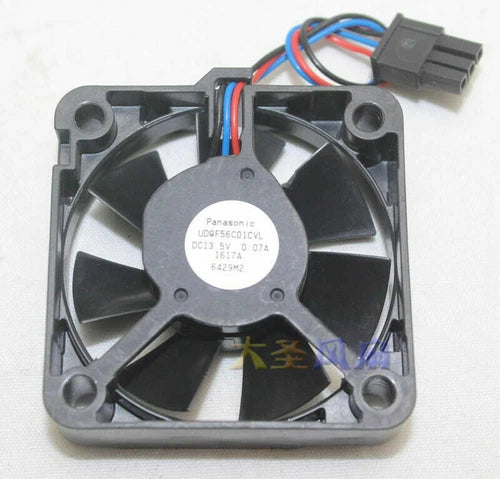 1PC  3-wire cooling fan  UDQF56C01CVL 13.5V 0.07A 5015 5CM