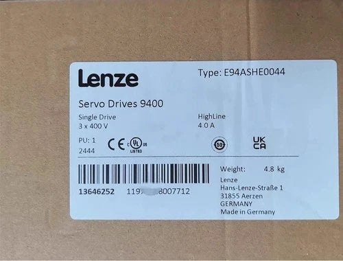 E94ASHE0044 IPCS  Sealed Lenze Servo Drives E94ASHE0044