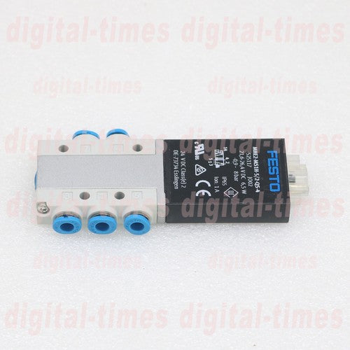 1PC  FESTO MHE2-MS1H-5/2-QS-4 525117 solenoid valve Free Shipping#LJ