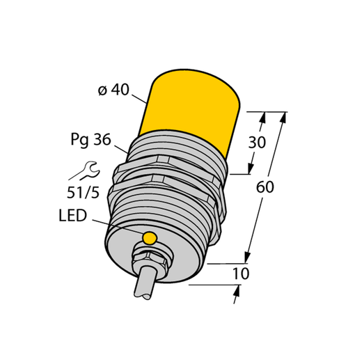 FOR TURCK Ni25-G47-AP4X 15646 Inductive sensor PNP