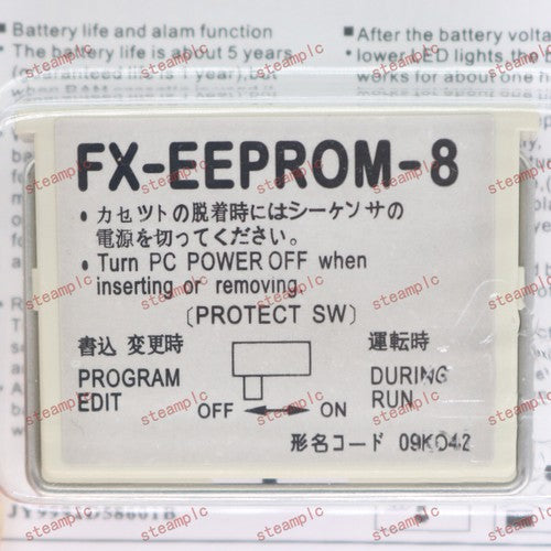 Mitsubishi In Box FX-EEPROM-8 Memory Card FXEEPROM8 One year warranty
