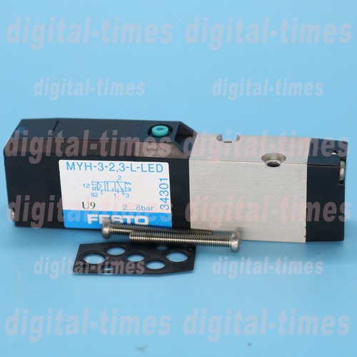 1PC  FESTO solenoid valve MYH-3-2,3-L-LED 34301 Free Shipping