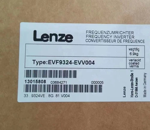 EVF9324-EVV004 Ipc  Sealed  Lenze Inverter EVF9324-EVV004
