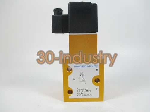 1PC  2-Position 3-Way High Pressure Solenoid Valve DC24V/AC220V YO23JD-15P2