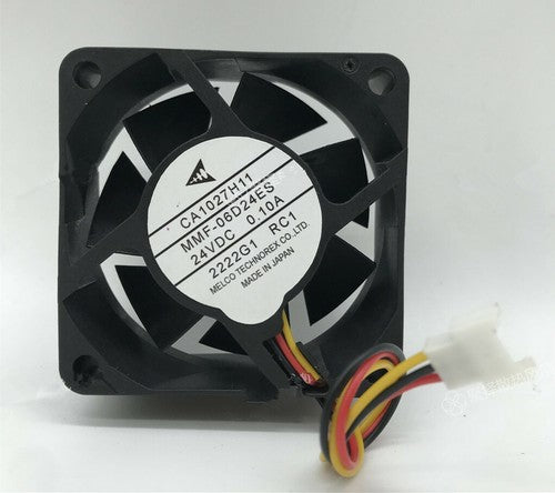Mitsubishi inverter fan CA1027H11 MMF-06D24ES-RC1 6cm 6025 24V 0.10A 3-pin