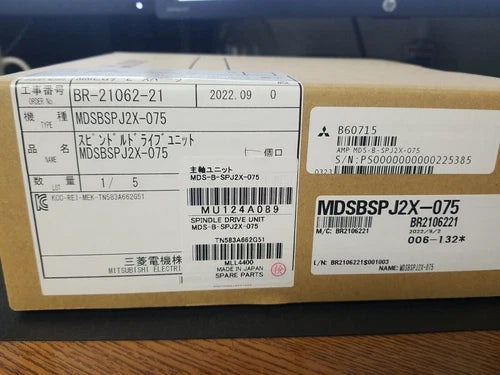 1PC  Mitsubishi MDS-B-SPJ2X-075 MDSBSPJ2X075 Servo Drive Sealed