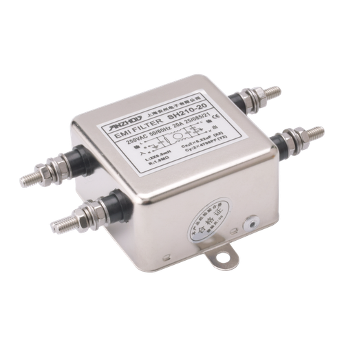 1PC  Single-phase Power Filter 20/10/6A 250V SH210-20 SH210-10 SH210-6