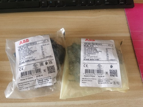 10PCS  ABB MLBL-01R/G/Y/L/W LED LAMPABLOCK ,24VAC/DC