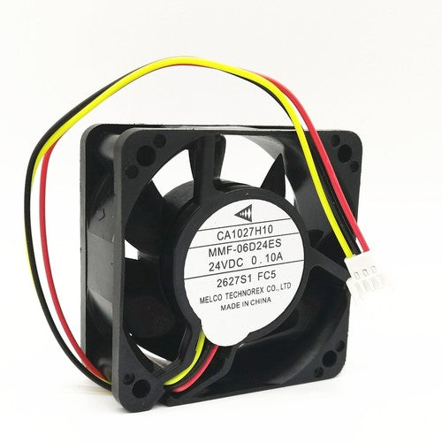 Mitsubishi inverter cooling fan CA1027H10 MMF-06D24ES-FC5 DC24V 0.10A 6025