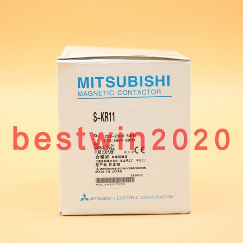 1PC  Mitsubishi S-KR11 interlocking AC contactor AC220V-240V