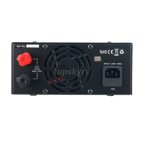 1X Shortwave Radio Communication Switching Power Supply 13.8V 50A PS50SWIV 230V