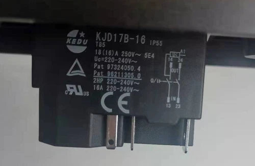 1X 220V-240V 16A 5E4 5Pin Table Saws Electromagnetic Paddle Pushbutton Switch