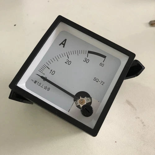 1pcs  Analog Current Ammeter Panel AMP Meter DH-72 SQ-72 Class 1.5 AC 0-30A