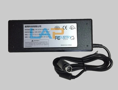1PCS  Universal Power Adapter five-pin/four-pin plug HK-E518-A075/120