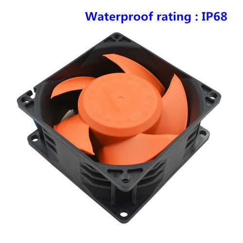 YY8038H12B 12V 3.0A 8038 33.6W 13800rpm charging pile violent waterproof fan