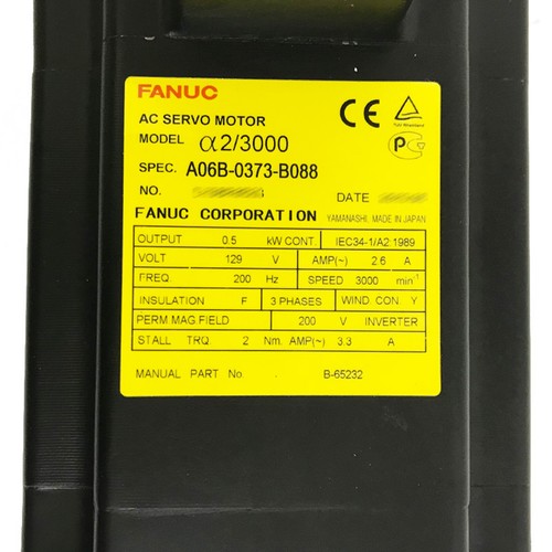 For FANUC A06B-0373-B088  AC servo motor Free Shipping