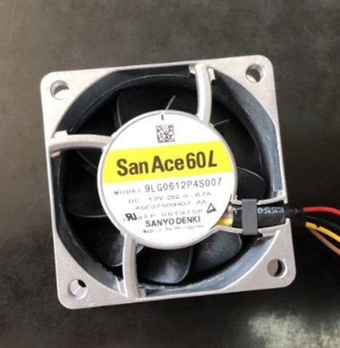 1 pcs SANYO Fan 9LG0612P4S007 DC 12V 0.67A 60*25MM 4-wire cooling fan
