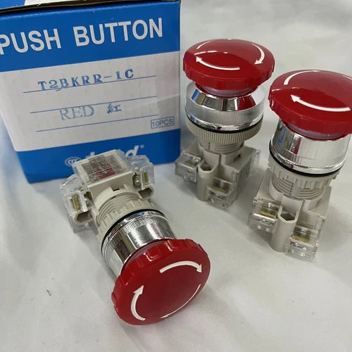 2PCS FIT FOR  T2BKRR-1C    Emergency stop switch