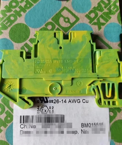 50pcs Phoenix Straight-through Double-layer Terminal PTTB 1.5/S-PE 3208537