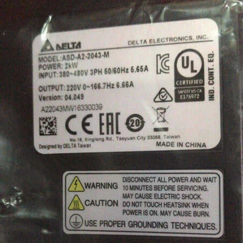 1PC  Delta Servo Drive ASD-A2-2043-M Free delivery