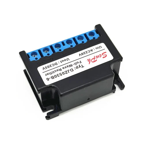 1X  full-wave brake rectifier module Typ DJZ0530B-6 INPUT 220VAC OUTPUT 205VDC