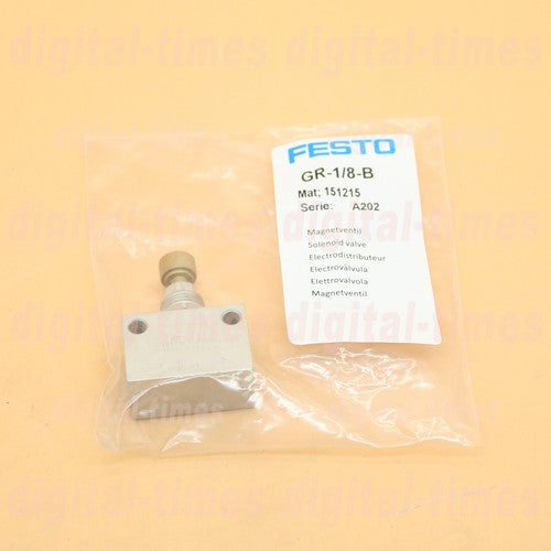 1PC  FESTO 151215 GR-1/8-B valve Free Shipping