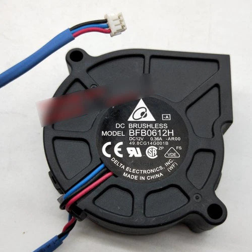 1PC  0.36A 3-Wire Blower Cooling Fan   BFB0612H-AR00 DC12V