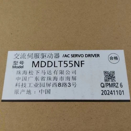 MDDLT55NF  Panasonic MDDLT55NF Servo Drive